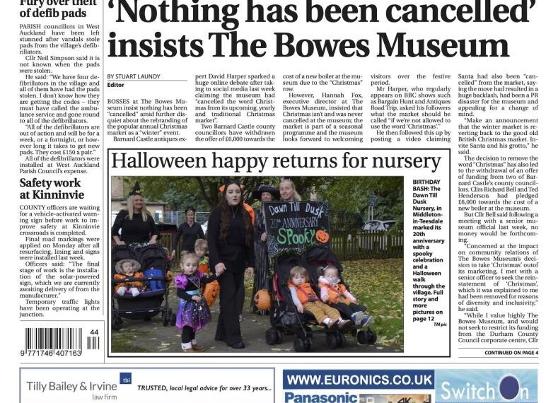 This week’s paper is out now