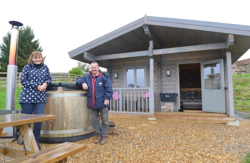 Trio of cabins ‘glamping gems’