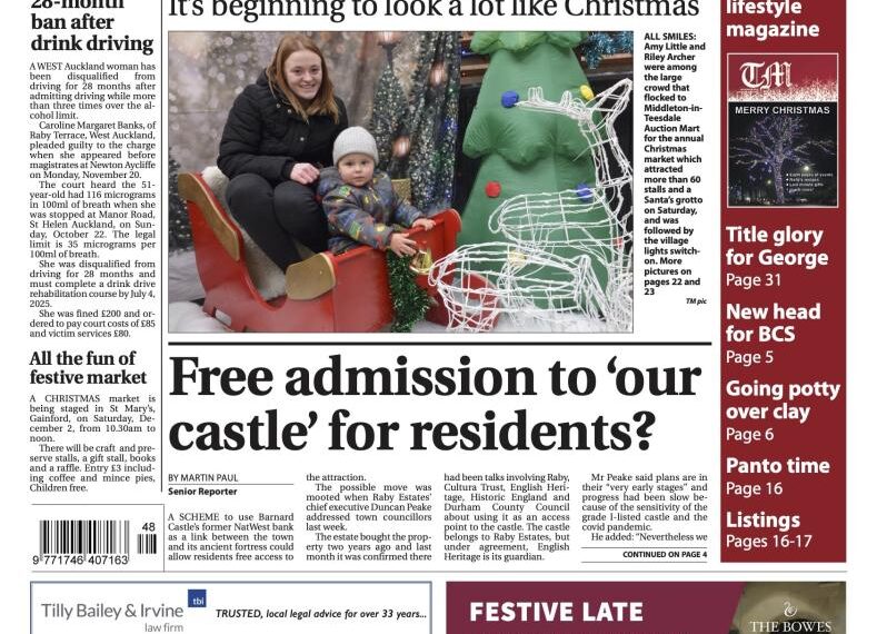 This week’s paper is out now…