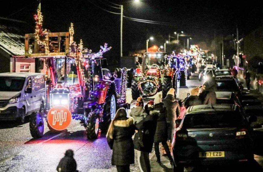 Tractor run to light up Christmas