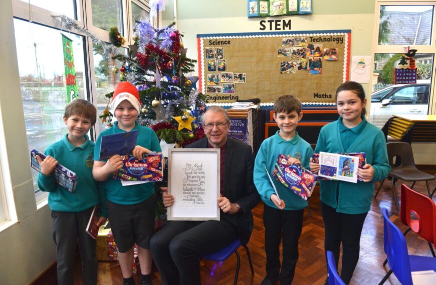 An eye for design impresses Bishop Paul