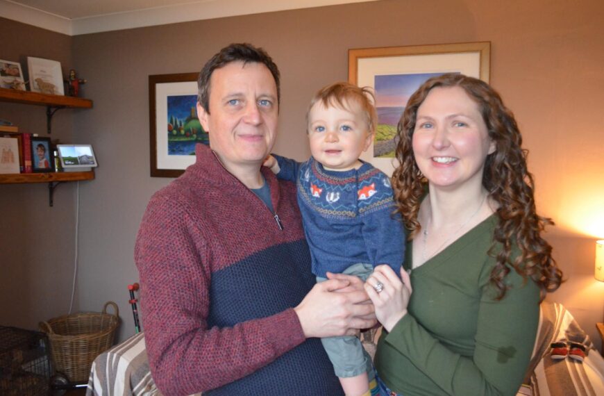 Little Caleb’s health battle inspires fundraising effort