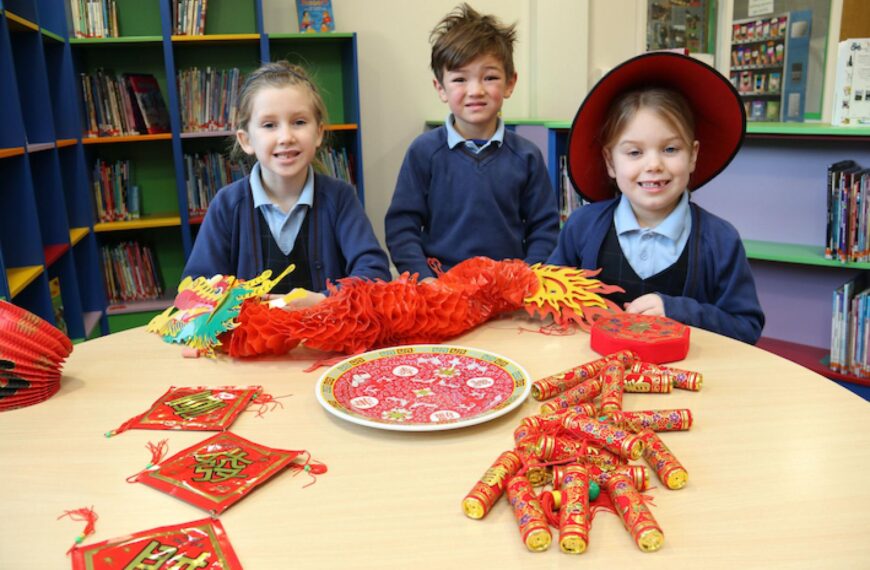 Stay and play celebrates Chinese New Year at Barney Prep School