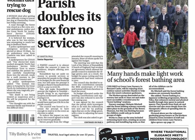 This week’s paper is out now