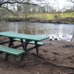Riverside vandals rip out beauty spot bench