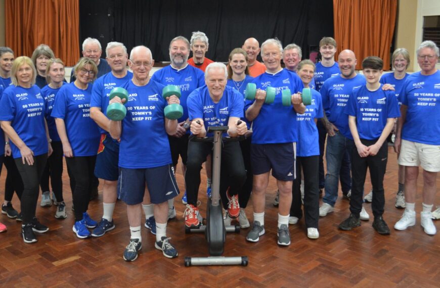 Tom has no plans to stop after 50 years of running keep…