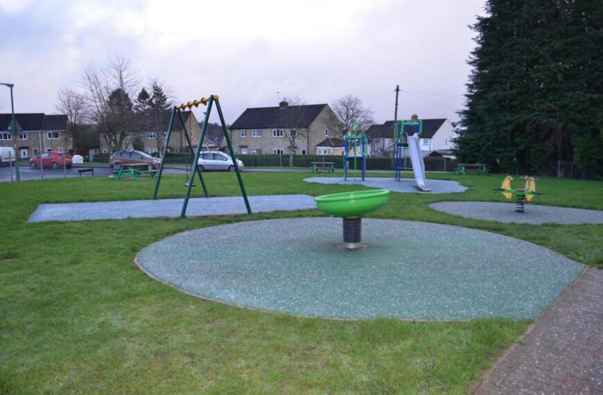Confusion over who looks after village play area