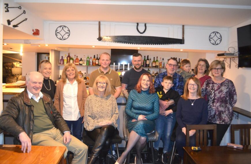 Thirsty regulars muck in to give their local a new-look