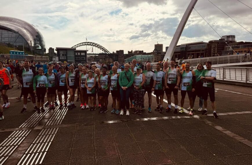 Evenwood runners take on famous Blaydon Race