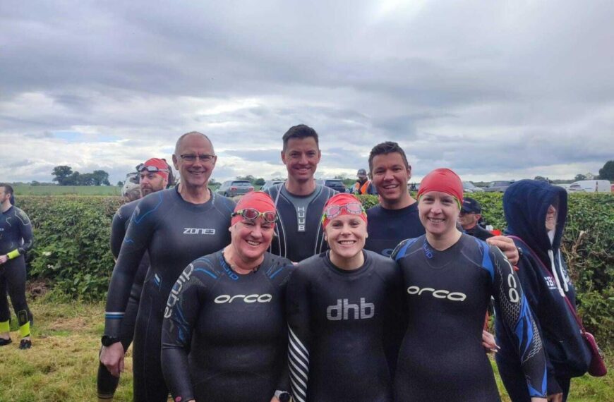 Triathletes take on Ellerton event
