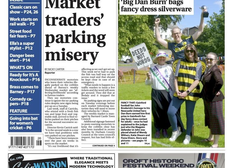 This week’ paper is out now