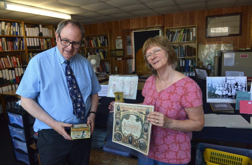 Plea for help inspires display on Methodism