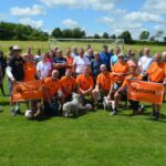 Ex-footballers help Doug reach his cancer charity&hellip;