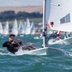 Teenager making waves in laser class