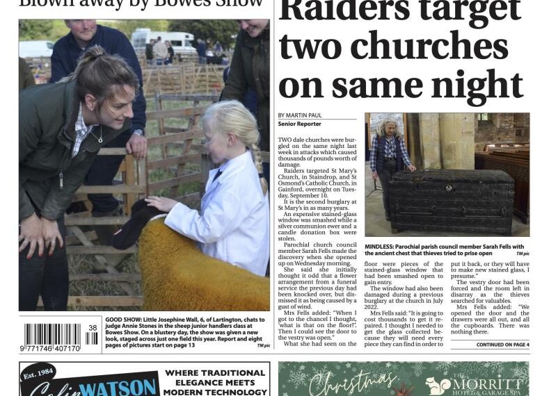 This week’s paper is out now