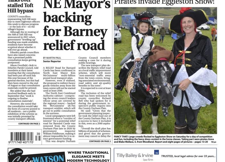 This week’s paper is out now