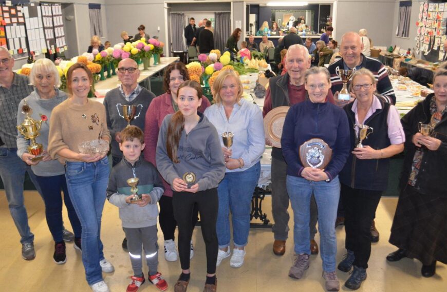 Bumper crop of blooms on show