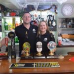 Couple raise a glass to new life&hellip;