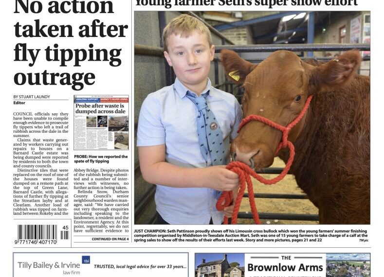 This week’s paper is out now