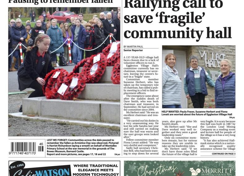 This week’s paper is out now