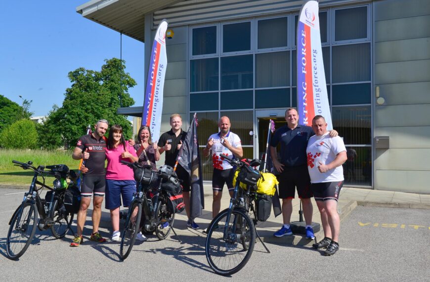 Tommy’s charity gives support to cycling veterans