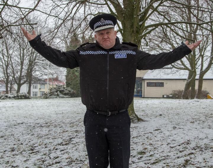 It’s either cops or a copse…