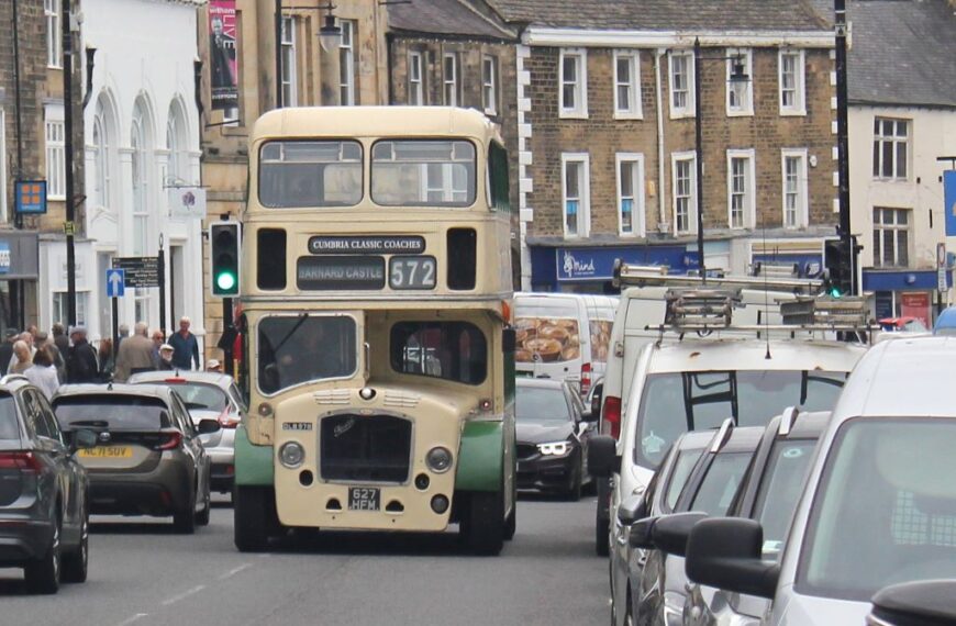 End of the road for Barnard Castle bus