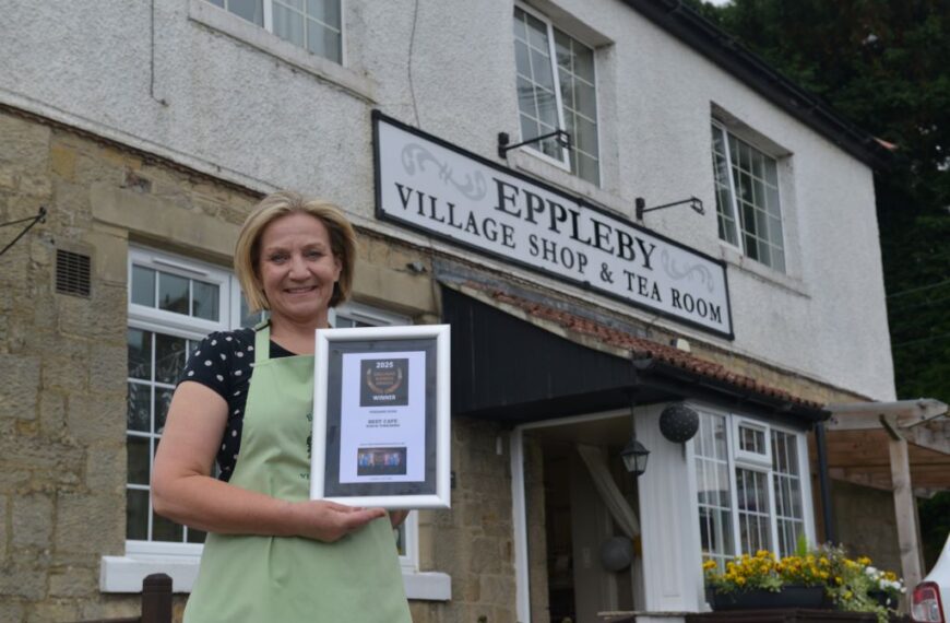 Eppleby Village Shop & Tea Room named best cafe in North Yorkshire