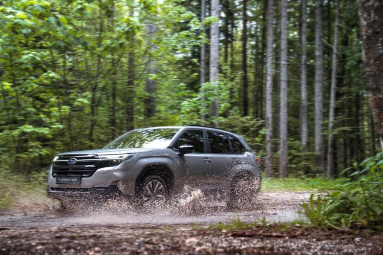 Subaru Forester takes all road conditions in its stride