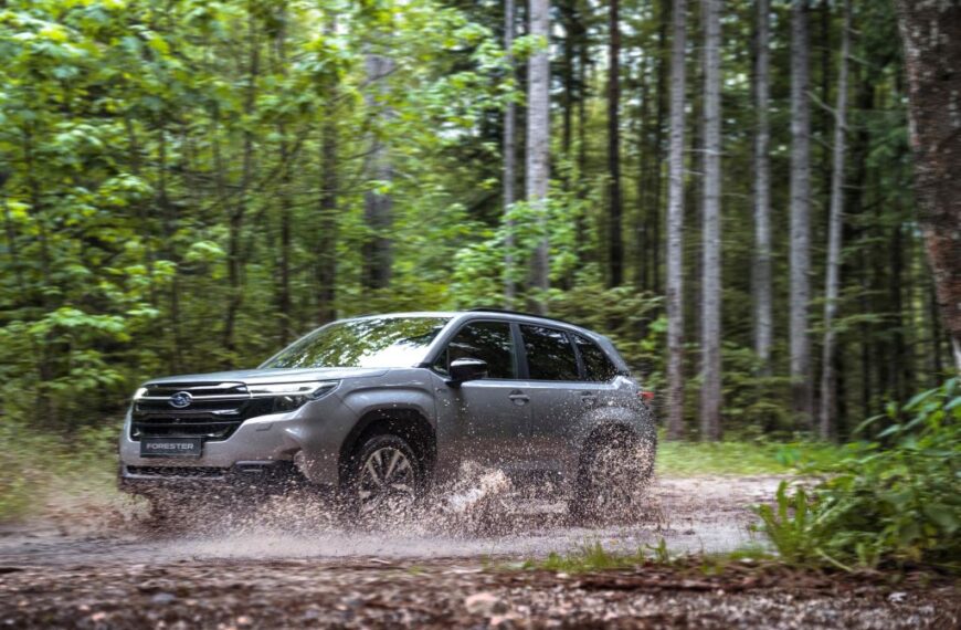 Subaru Forester takes all road conditions in its stride