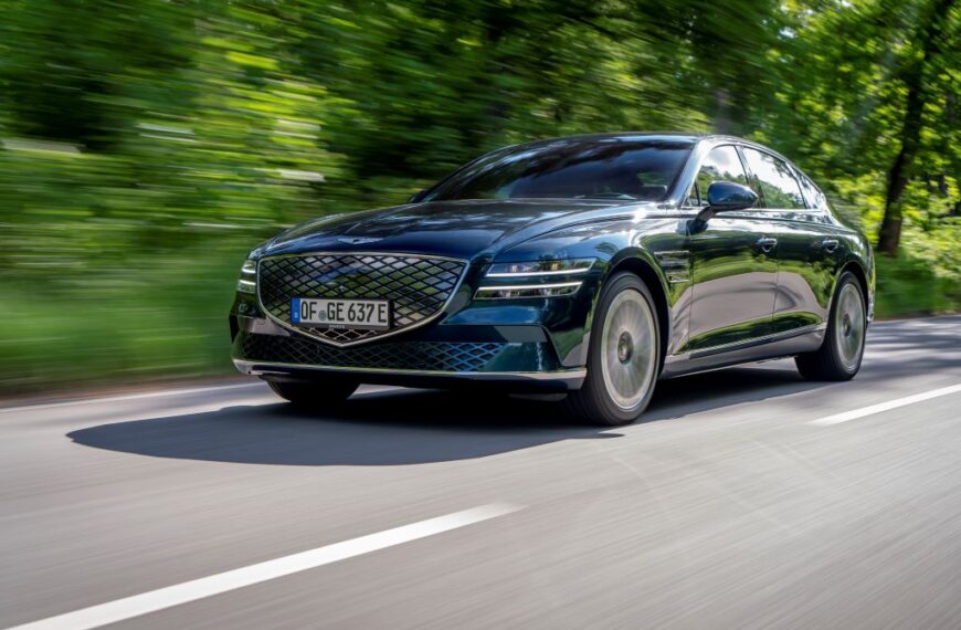 What’s not to love? Genesis eG80 is a head-turner