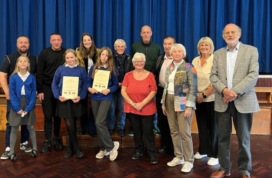 Girls honoured for life-saving actions