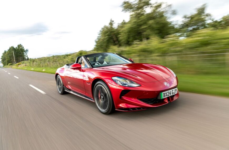 Glorious MG Cyberster is one of the drives of the year