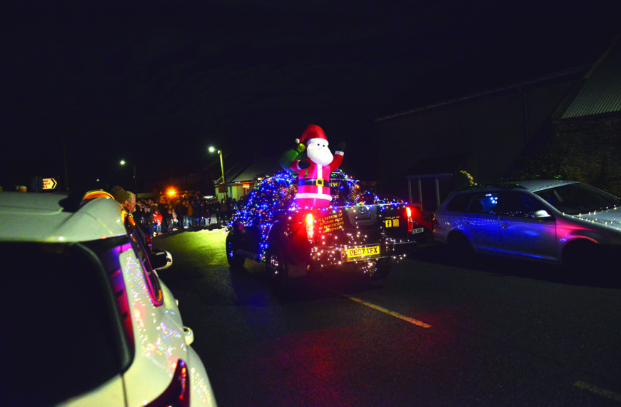 Deck the tractors… it’s Farmer Christmas time