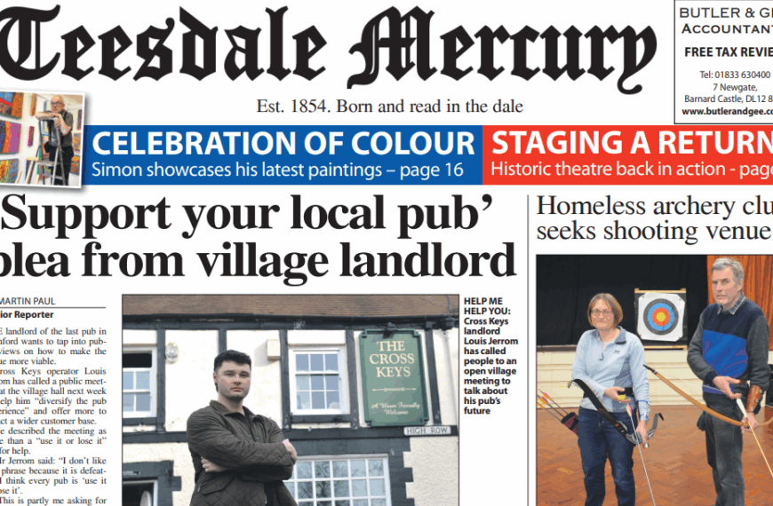 This week’s paper is out now