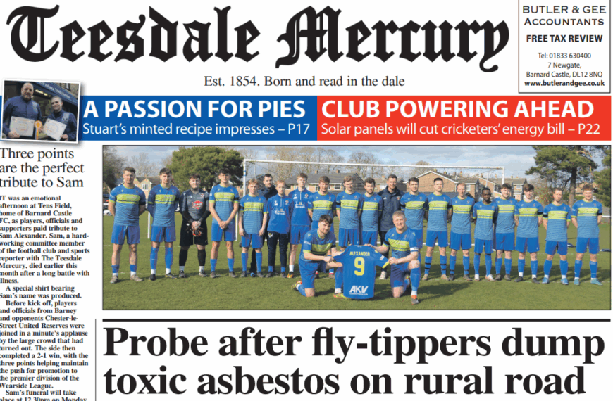 This week’s paper is out now