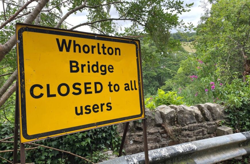 Frustration grows over historic bridge work hold-up
