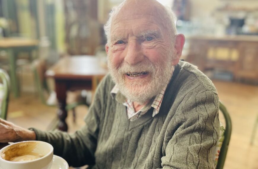 Final farewell to 100-year-old Arthur Walker