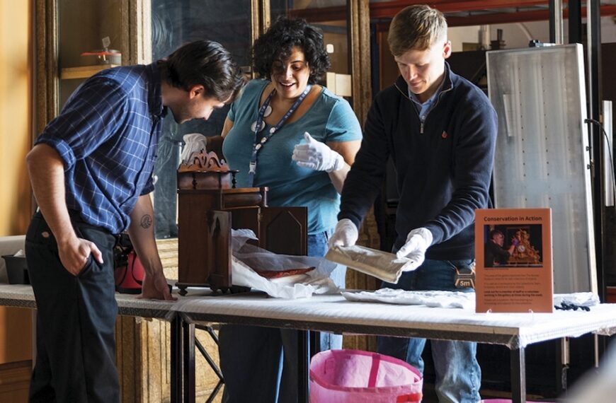 Spotlight on ‘behind-the-scenes’ in new gallery space