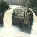 High Force Waterfall makes a splash