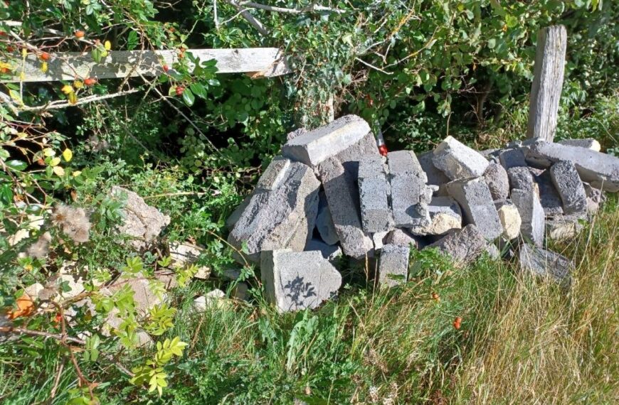 Man fined after fly-tipping building waste