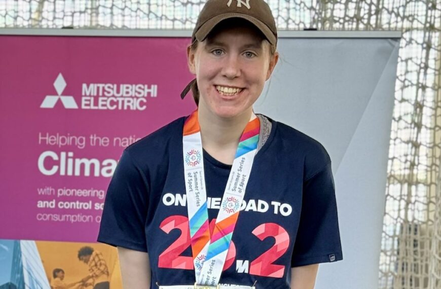 Runner makes history with Special Olympics GB call-up