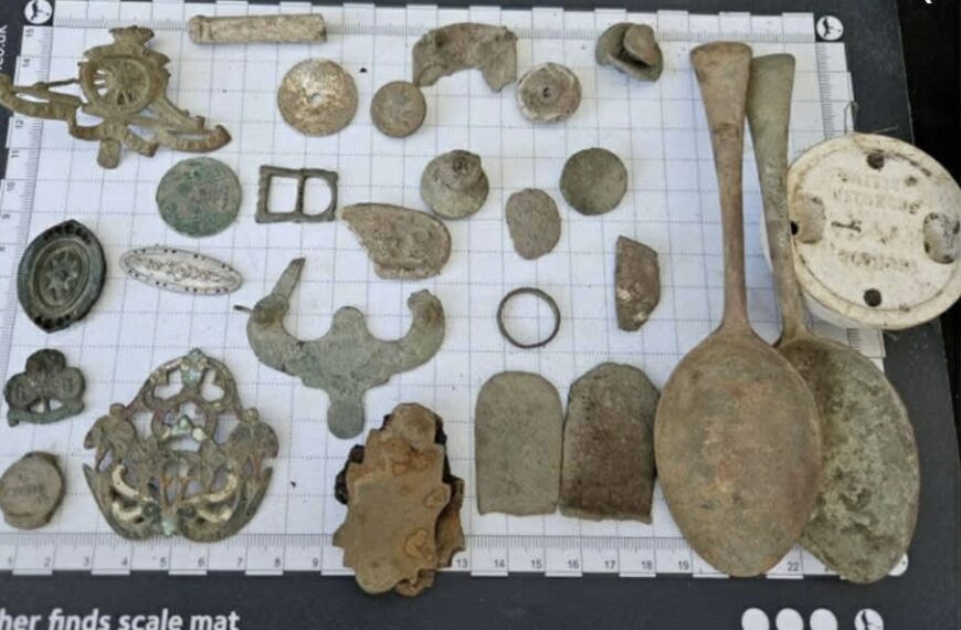 Hoard of ancient treasures unearthed in Evenwood