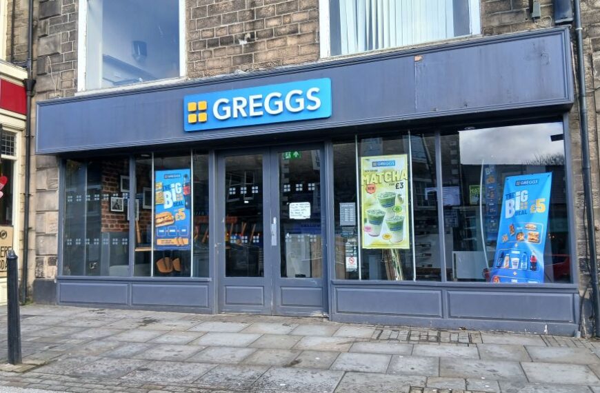 Barnard Castle’s Greggs branch set to reopen this weekend