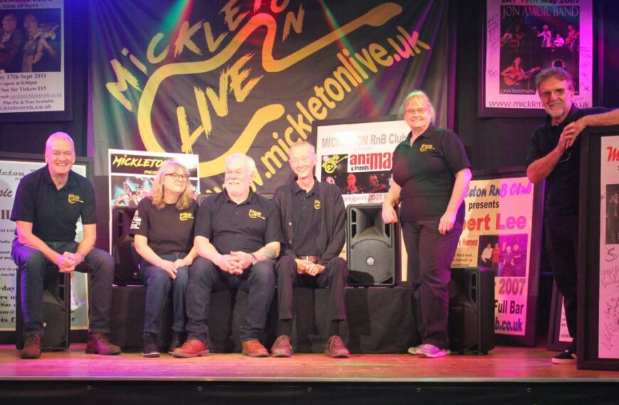 Mickleton Live rocks village hall venue