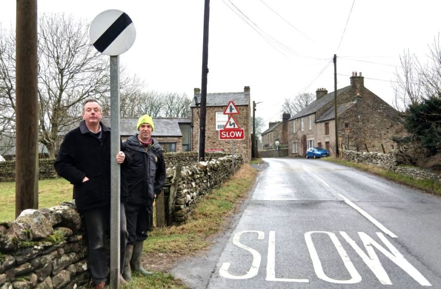 Village campaign to end ‘frightening’ traffic speed